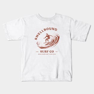 Vintage Surfing Kids T-Shirt